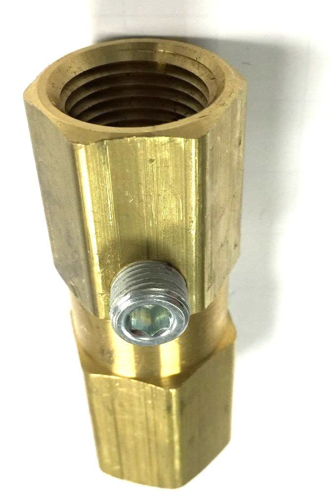 1/2 INCH ONE WAY AIR COMPRESSOR IN LINE CHECK VALVE BRASS 2