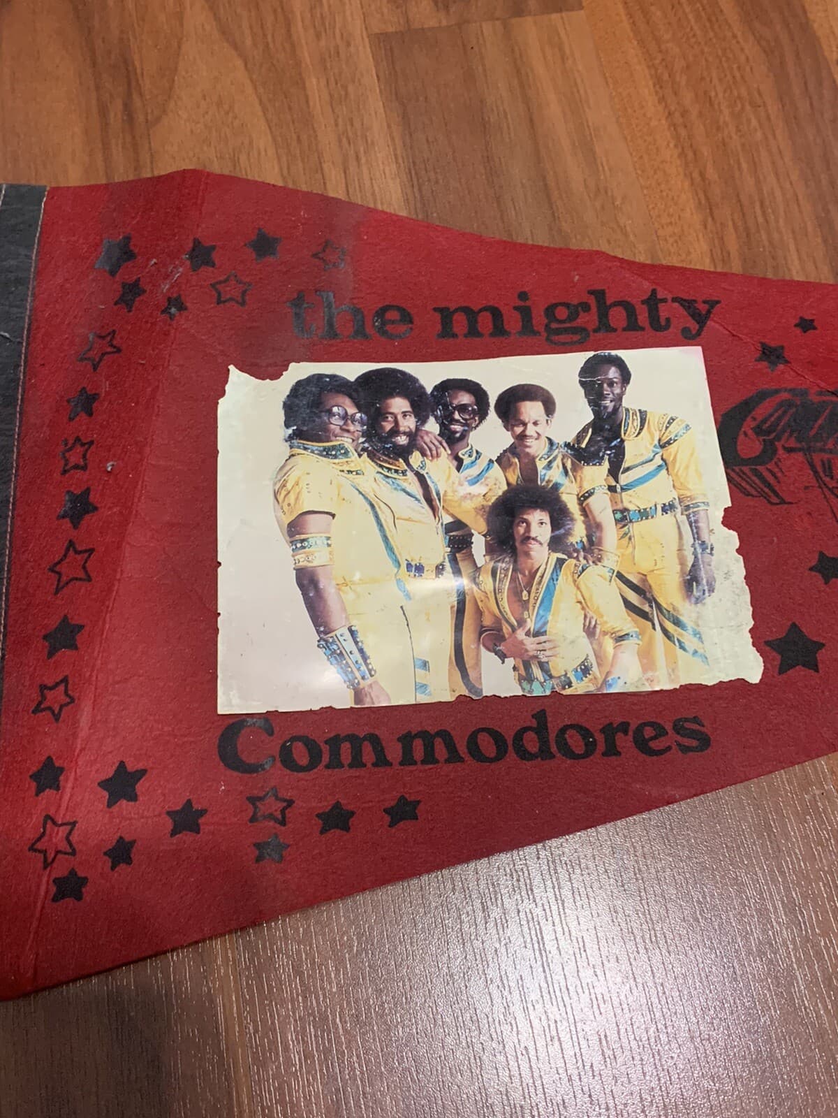 Very Rare Funk 1970’s The Mighty Commodores Pennant Lionel Ritchie 4