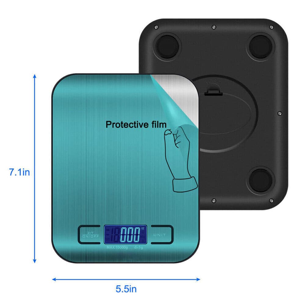 Digital Food Scale 22lb Kitchen Scales Grams & Ounce For Weight Loss Cooking New 2