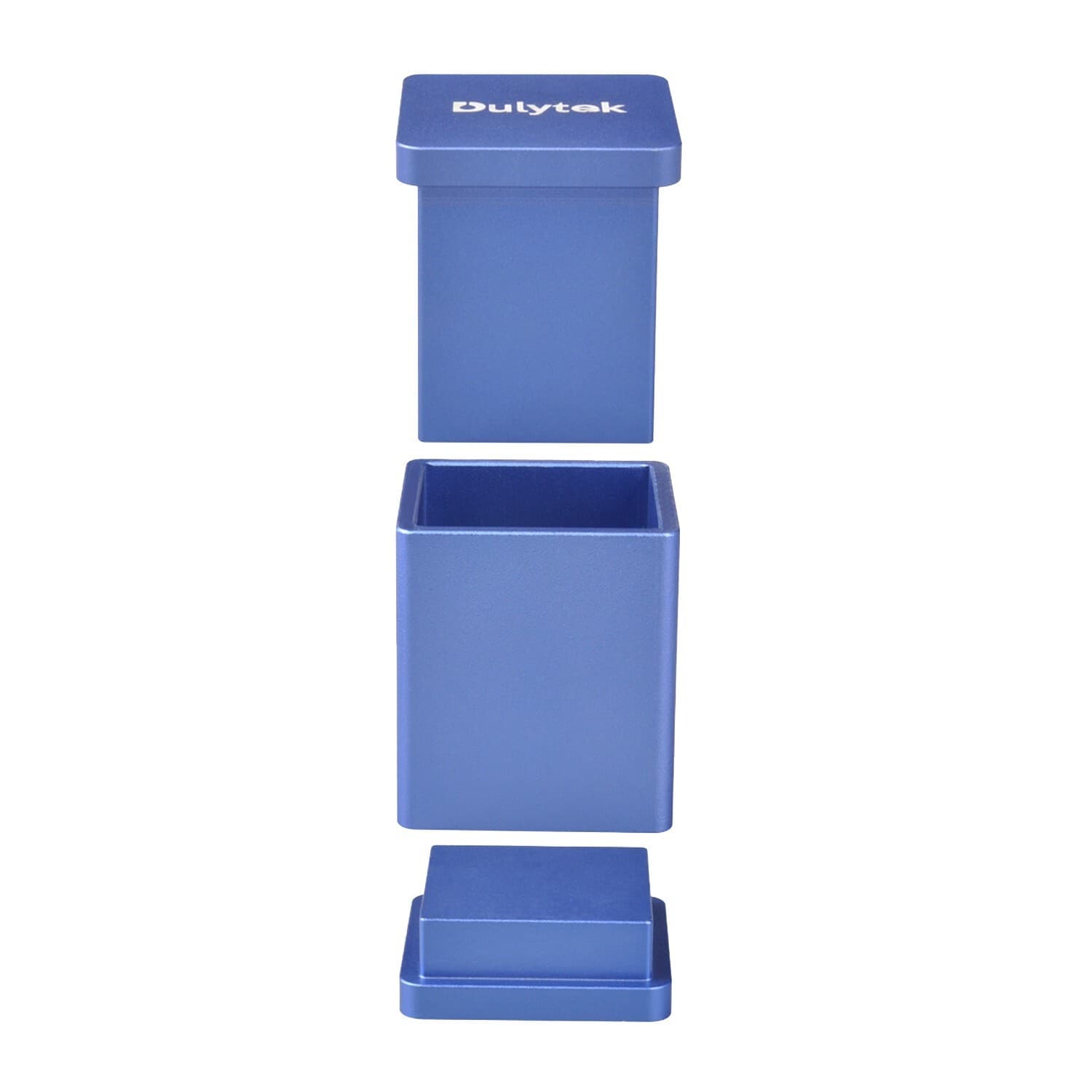 Dulytek Pre-Press Mold, Square, 1.5" x 1.5", Anodized Aluminum, USA Made 2