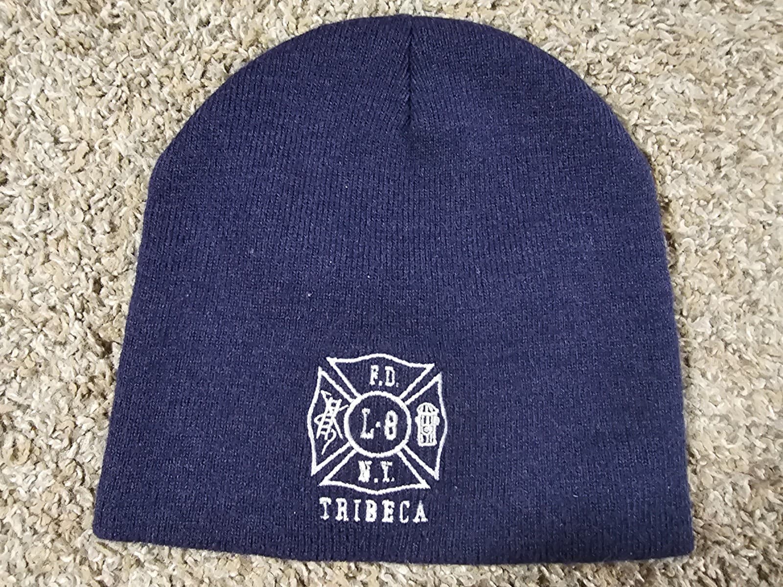 Ladder 8 Tribeca NY FD Hat Winter Beanie