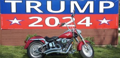 TRUMP 2028 - HUGE & VERY LARGE -RED Banners - Reinforced Vinyl -USA MADE QUALITY 5