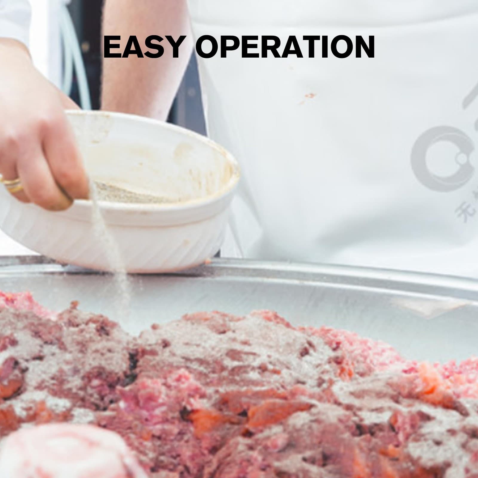 18 Pound Capacity Manual Meat Mixer, with 4.2 Gallons Tank, Stainless Steel, ... 5