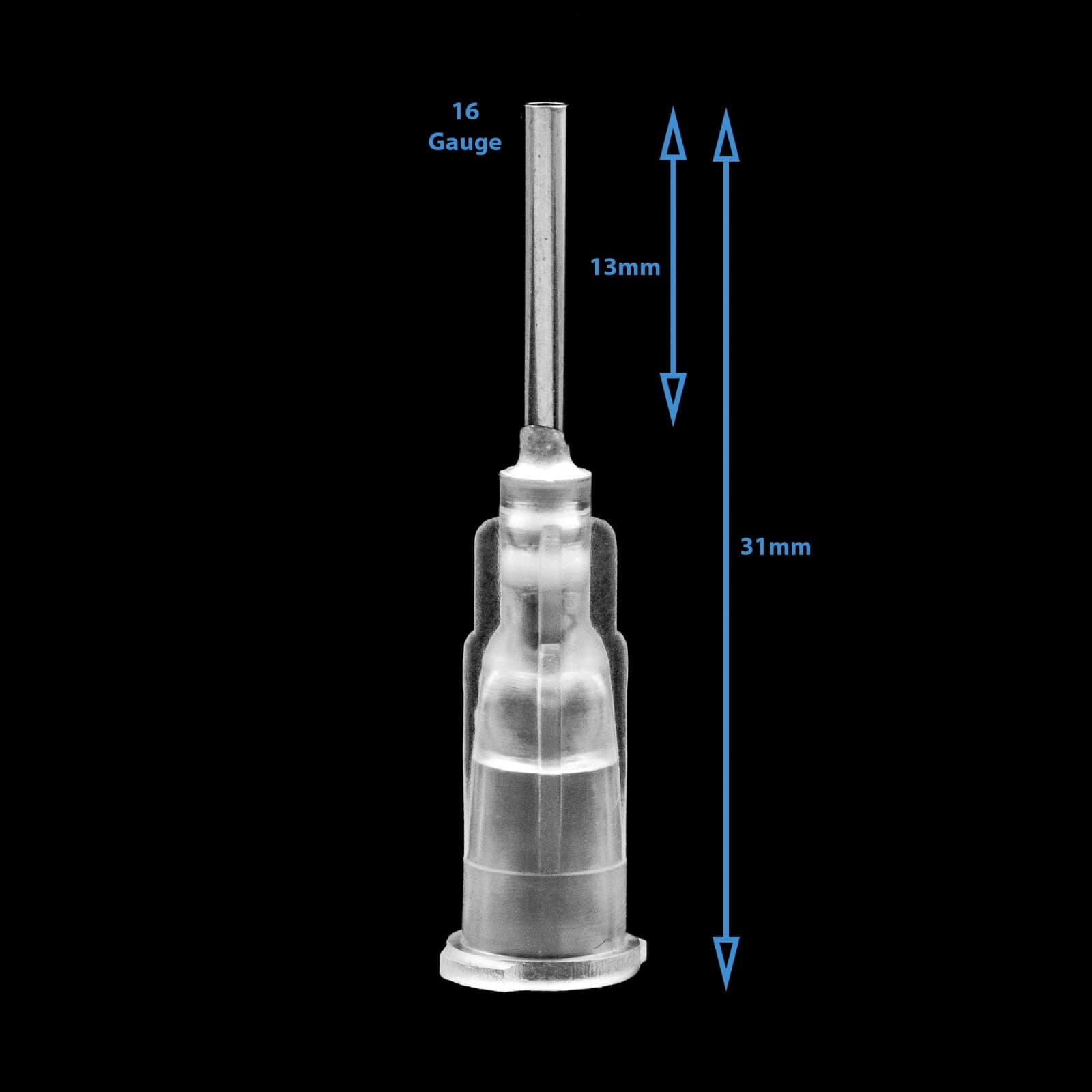 15pcs 16G Syringe Glue Dispenser Plastic Precision Liquid Applicator Gauge Tips 2