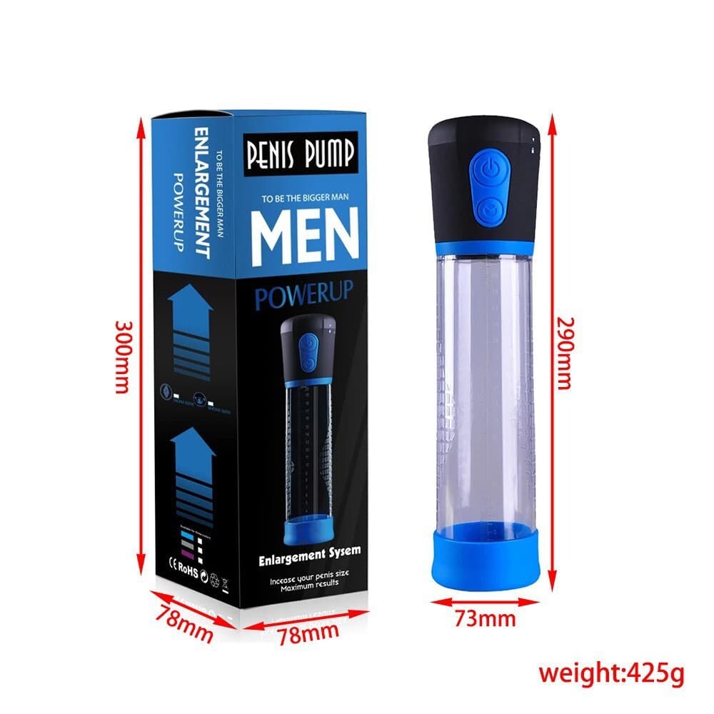 Male Vacuum Peni Pump ED Enhance Erectile Enlarger Enlargement for Men 6