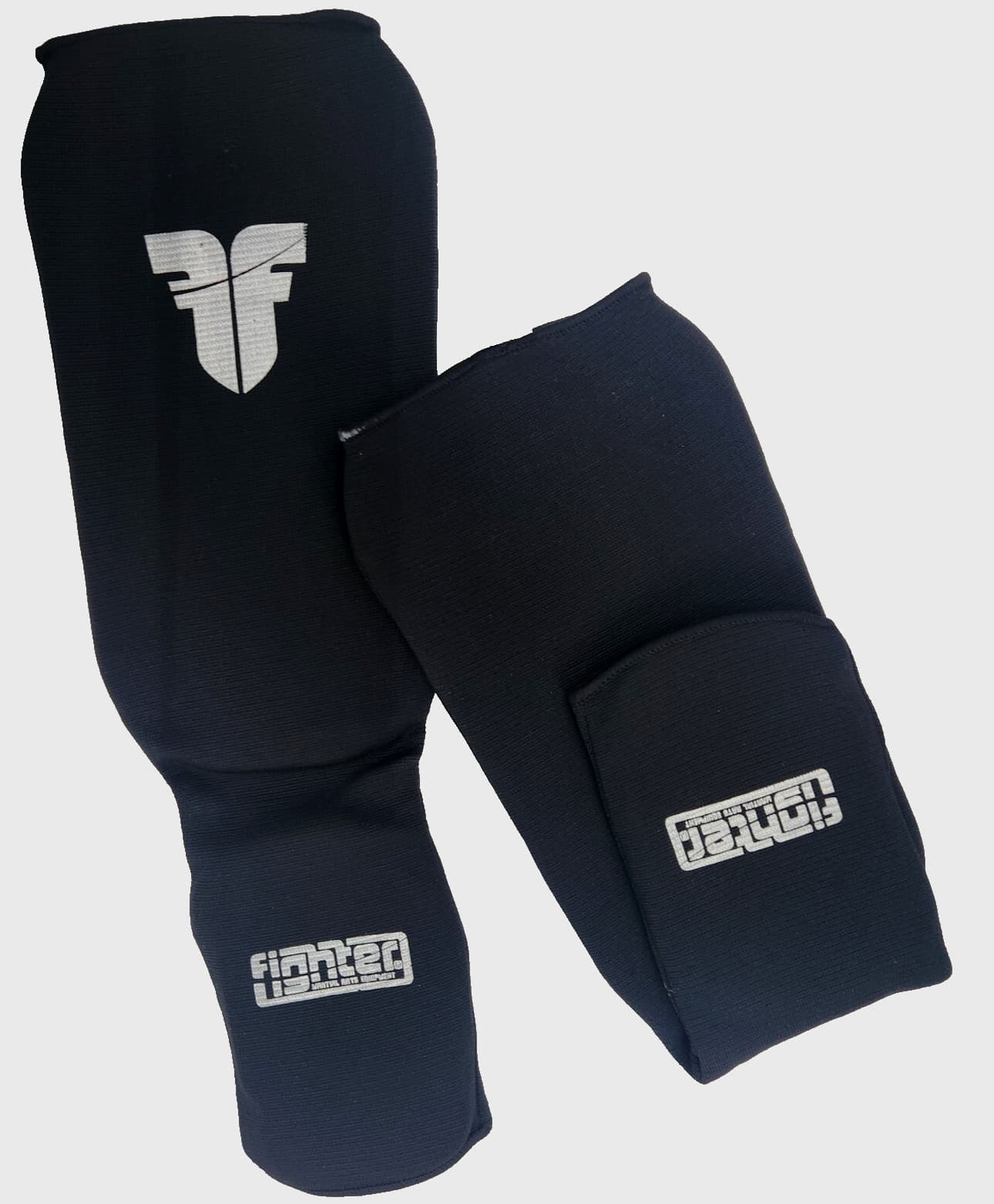 Fighter Martial Arts Equipment Shin Pads / May Thai Shin Guards Size Large, New 2