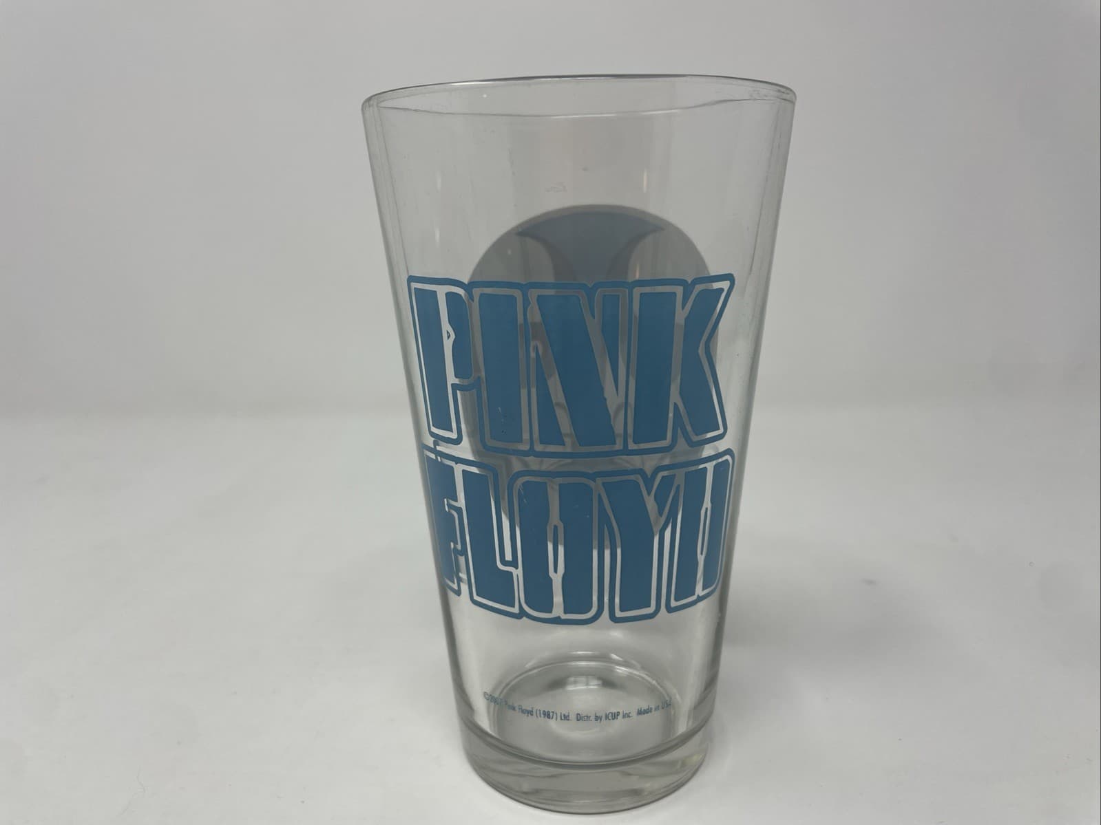 Pink Floyd Rock N’ Roll Pint 16 oz. Tall Glass 6” 2007 — Goodbye Bell Art 2