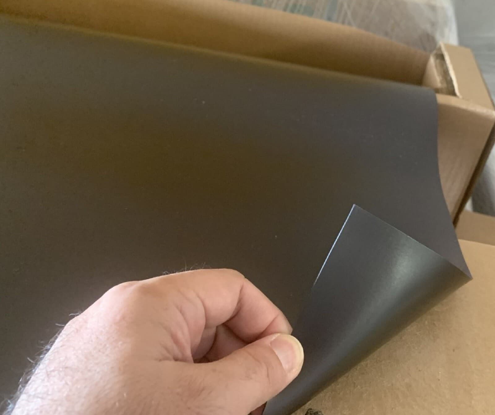  24" width x 50 FEET 30 Mil. Magnetic Sign Sheet Cars Magnum mad ein usa Black 2