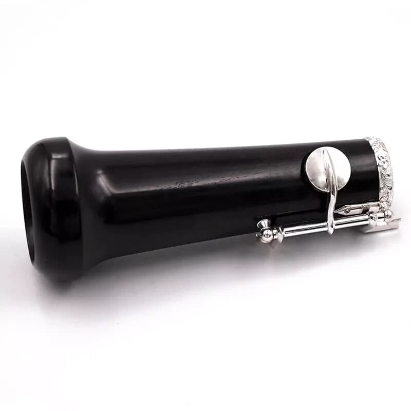 Professional ebony wood full-automatic outfit oboe C key,Silver plated key 4