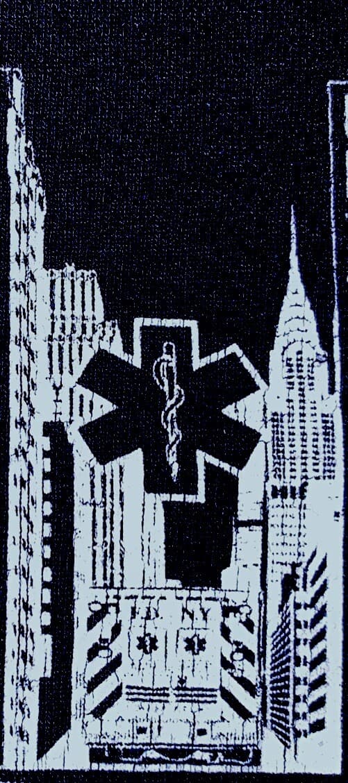 FDNY NYC Fire Department New York City T-shirt Sz XL EMS EMT Paramedic Bravest