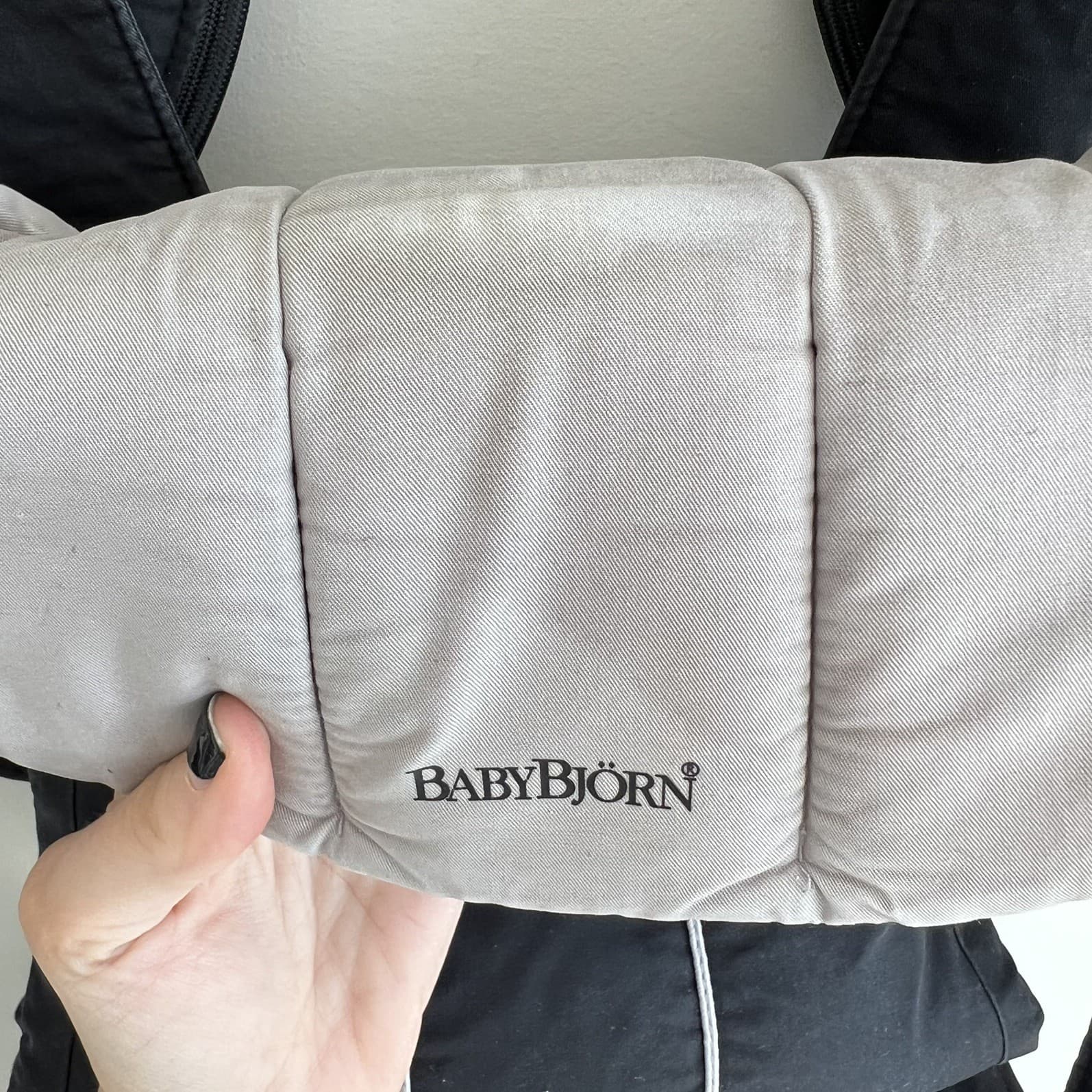 Baby Bjorn Harmony Adjustable Baby Carrier Organic Cotton Black Purple 5