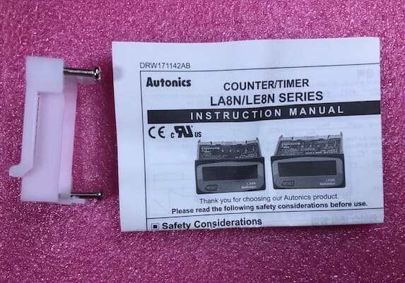  LA8N-BN Autonics Counter, Totalizer, LCD, 1/32 DIN, 8-Digit, No Voltage Input 5