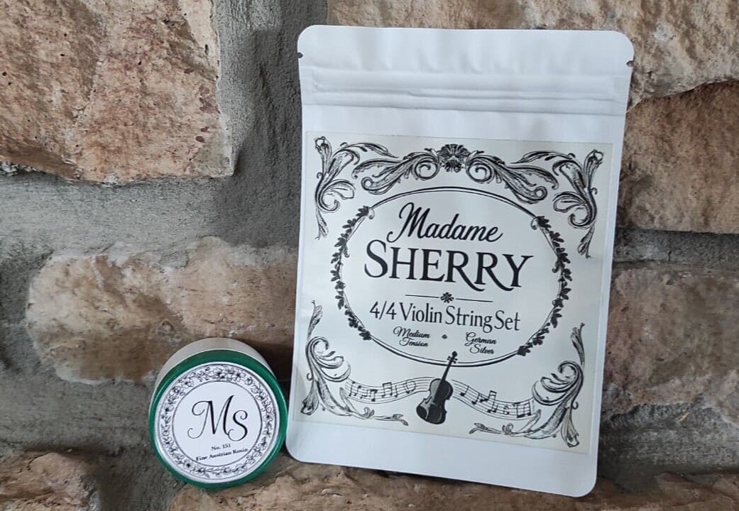 Violin Strings Set 4/4 3/4 Premium Strings Alloy Core Expressive Tone FREE Rosin 3