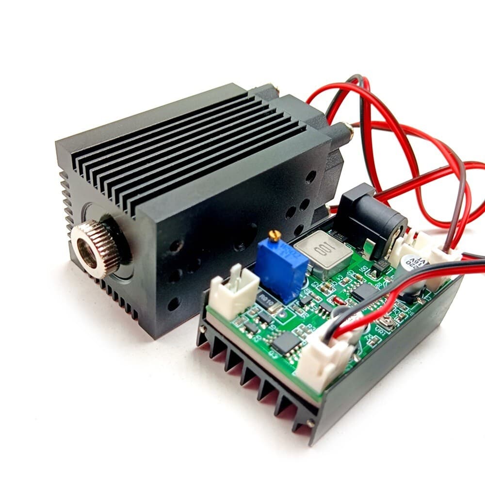 850nm 1000mW Infrared 1W Focusable Dot Laser Diode Module 12V Driver TTL