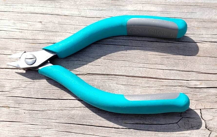 LOT of (3) Weller [2422 EB] Swiss Erem, Diagonal Side Cutter Wire Metal Jewelry 6