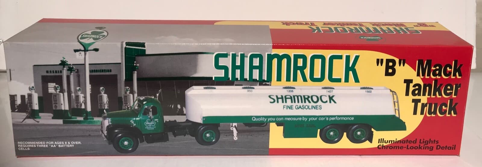 1998 SHAMROCK GASOLINE  OIL Bank B- MACK TANKER TRAILER TRUCK  MIMB New Sealed