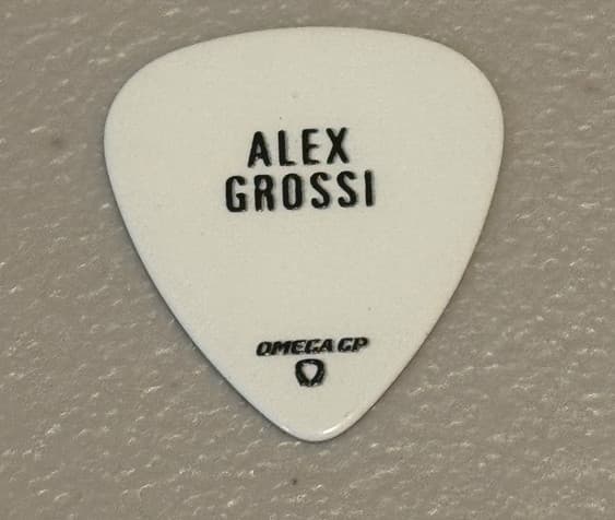 Quiet Riot Guitar Pick Alex Grossi Signature 2024 Tour Plectrum Adler's Appetite 2