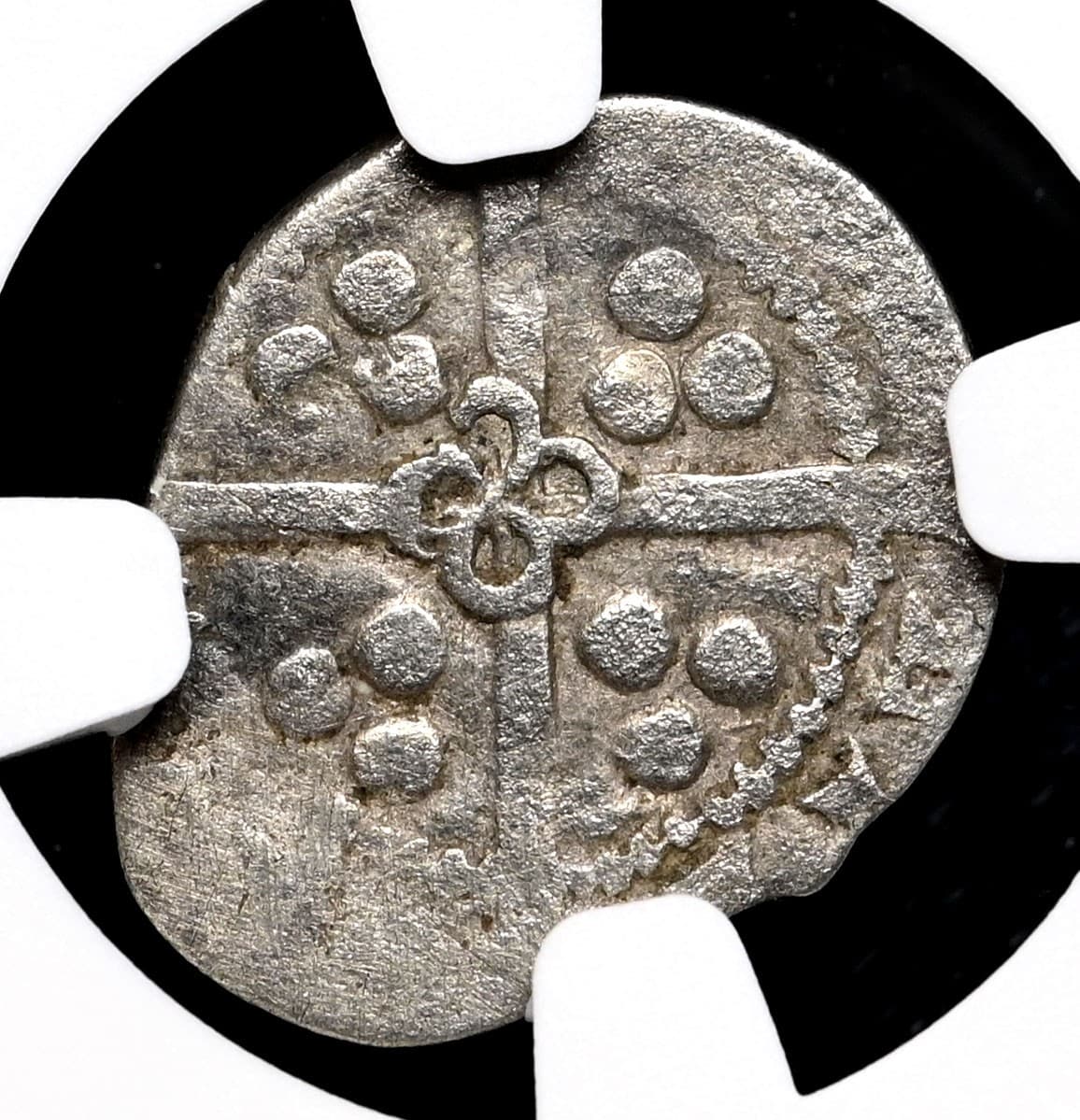 IRELAND. Edward IV, 1471-1483. Silver Penny. Dublin, Burns Type 22, NGC VF 2