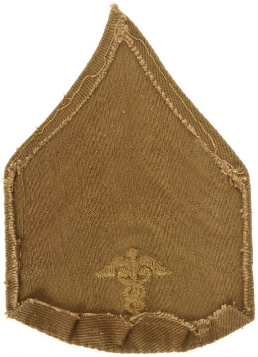 WWI Medical Sergeant Chevron 2