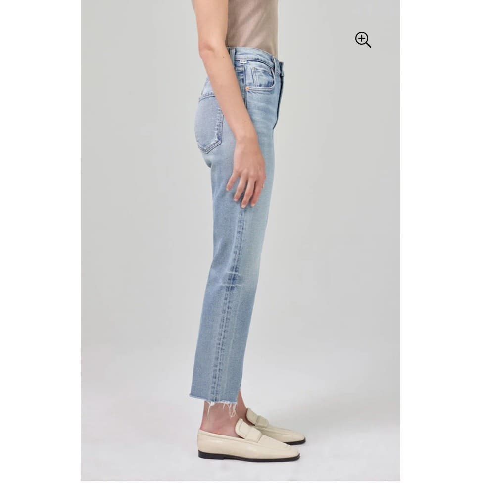 CITIZENS OF HUMANITY NWT Daphne Crop Denim Jean in Checkmate // 31 3