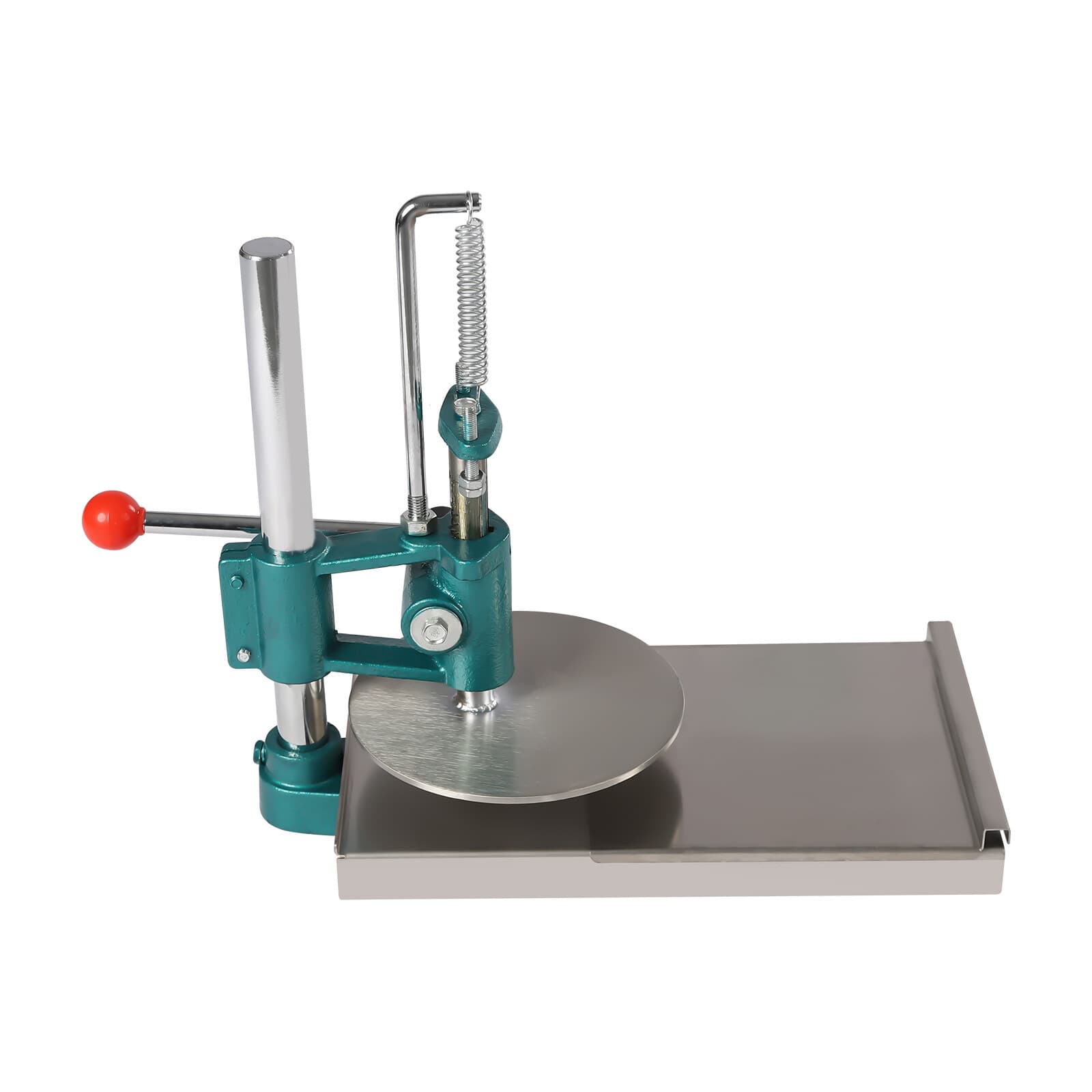 7.9"Pizza Dough Press Machine Stainless Steel Pizza Press Maker Hand Press Tool 4