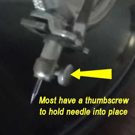 100 LOUD VOLUME NEEDLES for Spring Motor Phonograph Gramophone Records 6