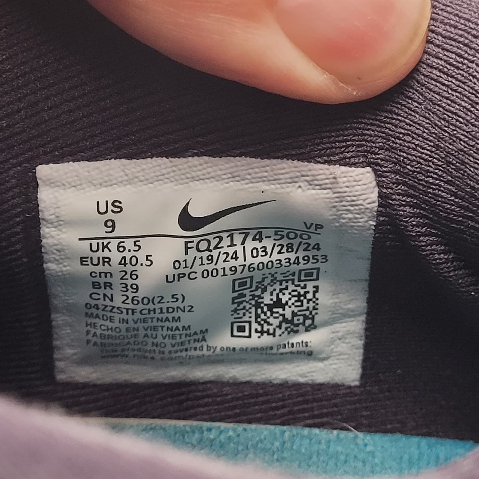 Nike Sabrina 2 Court Vision Sneakers Shoes Womens Size 9 6