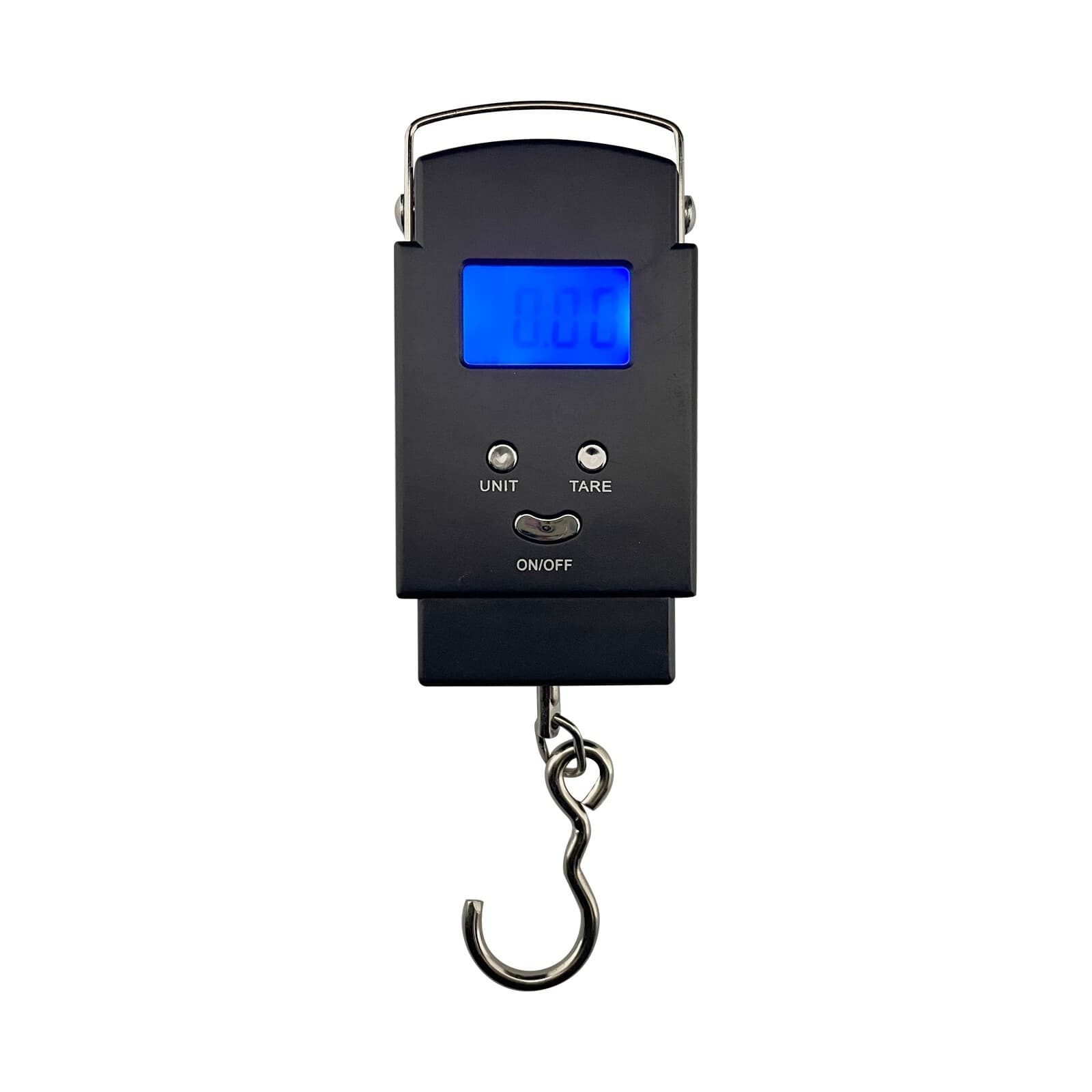 110LB/50KG Electronic Scale LCD Display Retractable Handle kg，g，oz，lb Unit 3