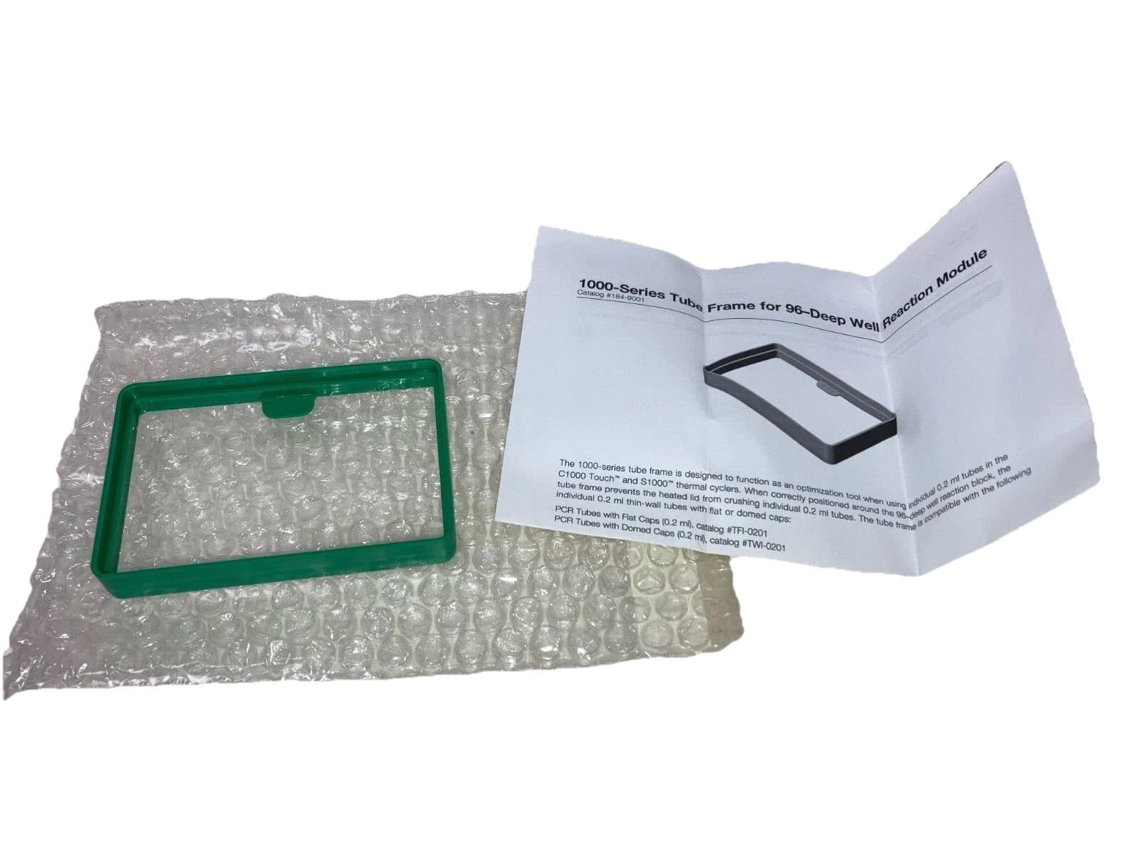 NEW Bio-Rad 184-9001 Tube Frame for 96 Well Deep Block Reaction Module C1000