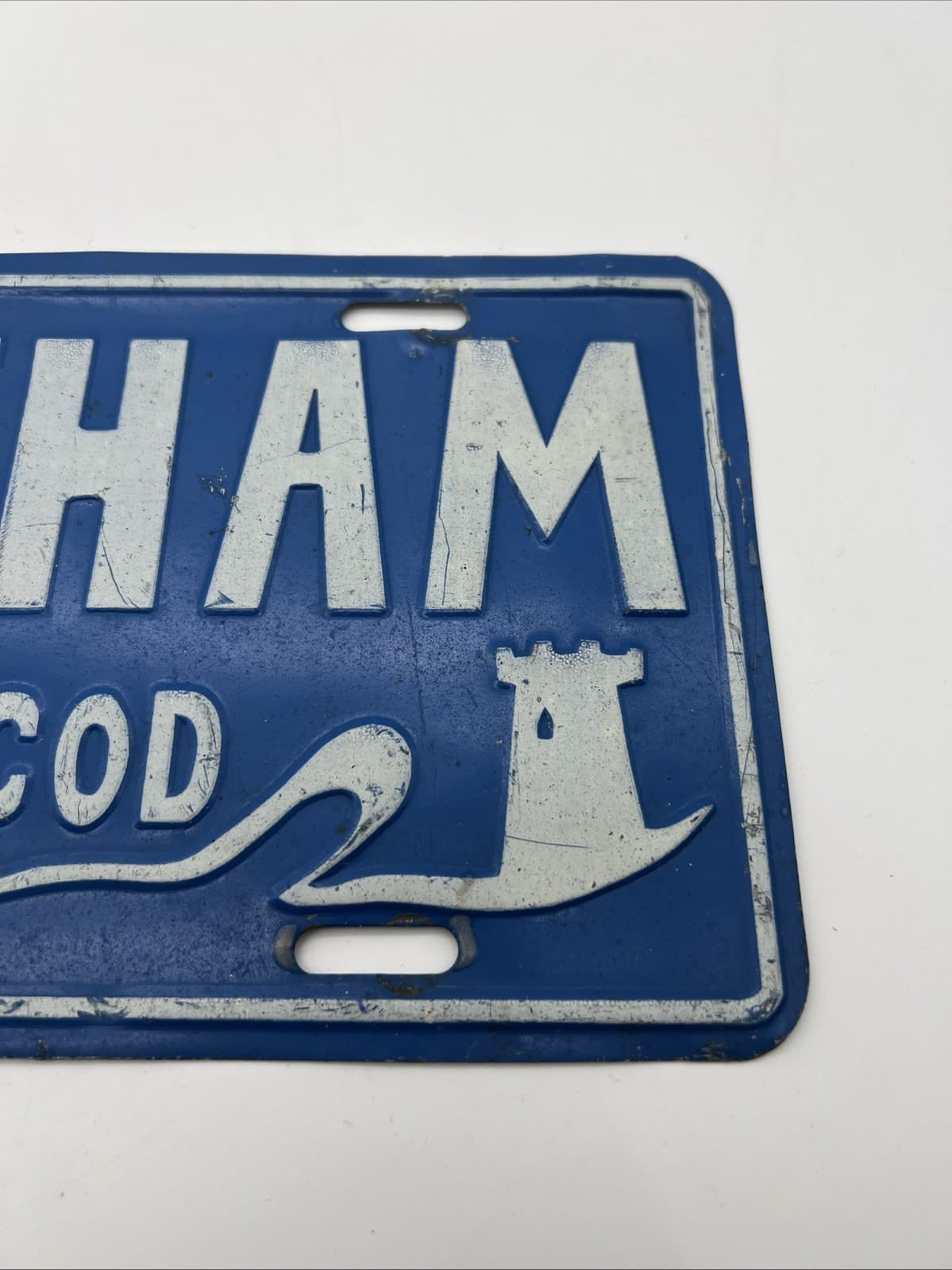 Vintage Metal Cape Cod License Plate CHATHAM (38) 4