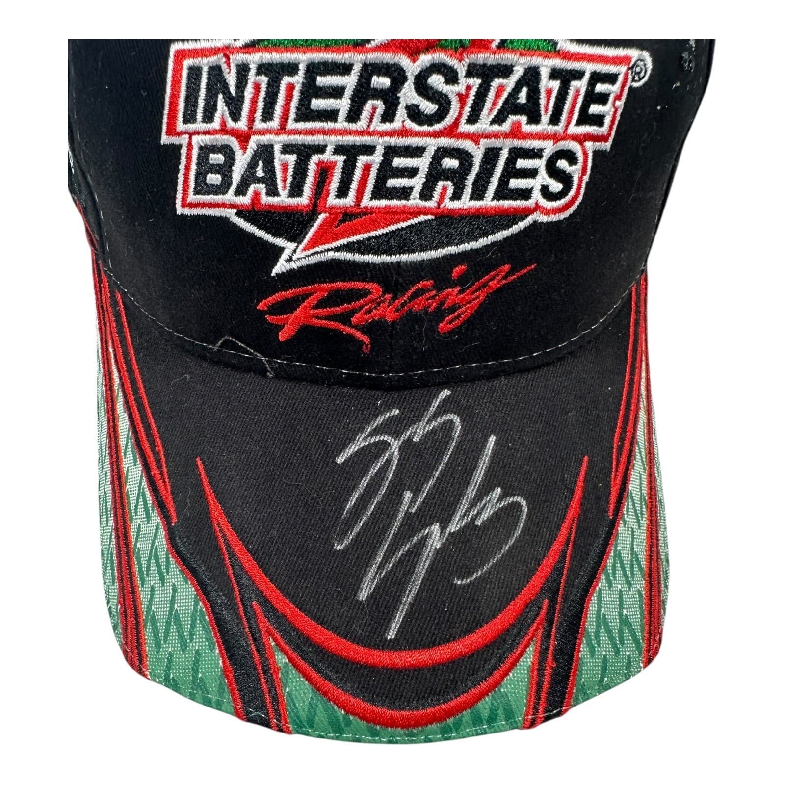 Chase Authentics Kyle Busch Interstate Batteries Racing Hat Cap Signed 4