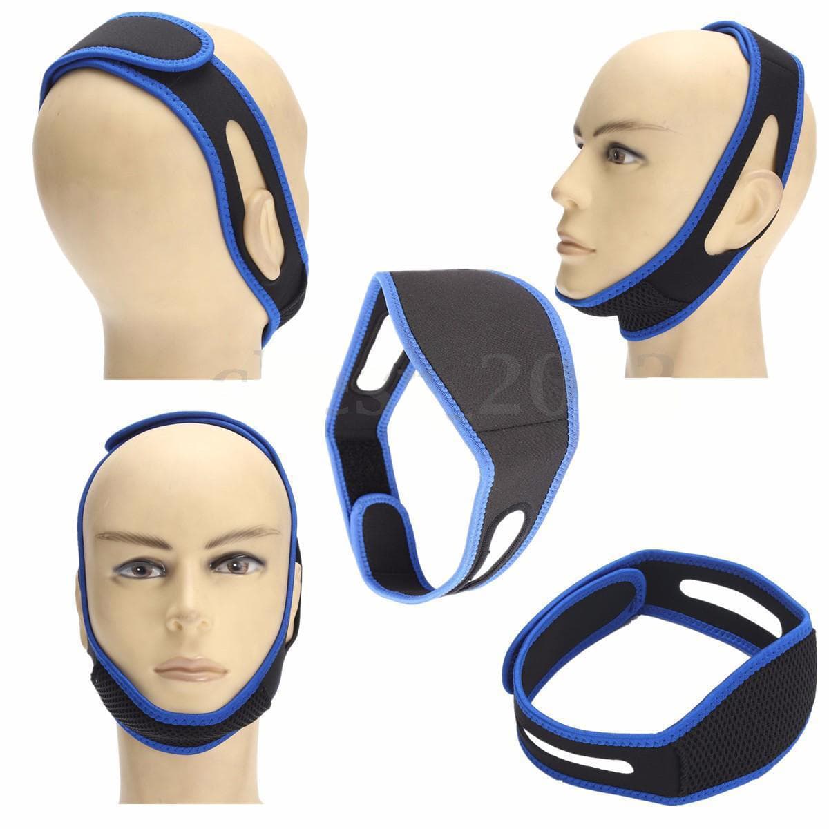 Stop Snoring Chin Strap Anti Snore Sleep Apnea Belt Device Solutions Jaw USA