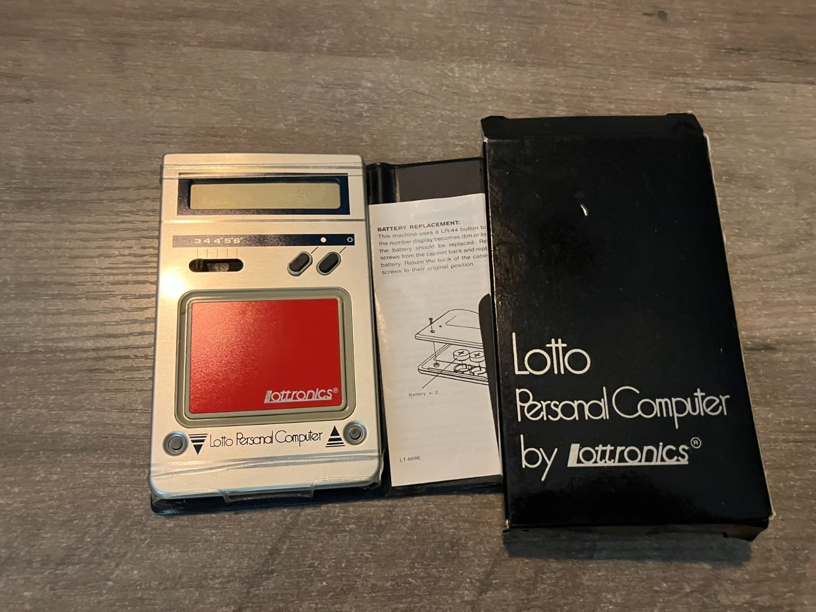 Lottronics Vintage Lotto Personal Computer Random Number Generator Retro Working 2