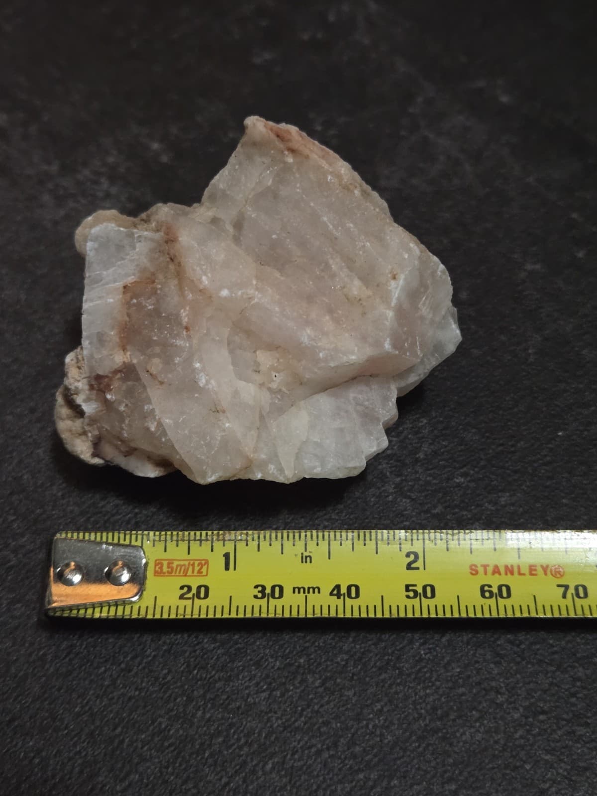 Terlingua Calcite Phosphorescent Mineral Specimen 3.54 Oz 5