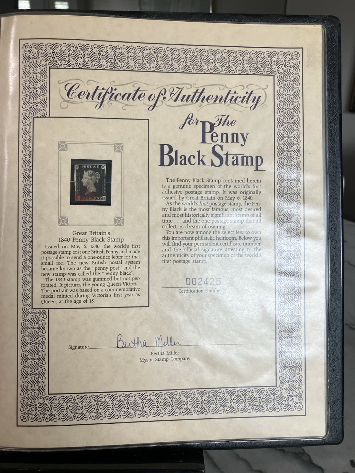 Great Britain - 1858 Scott 33 Queen Victoria Penny Red - "R & S L" PERFIN Stamp 5