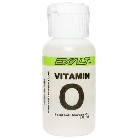 Exalt Paintball Vitamin O Synthetic Gun Oil/Lubricant 1oz for EGO SPYDER TIPPMAN