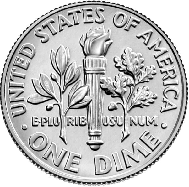 2025 P & D Roosevelt Dime - 10 Cent - UNC - Set 2 coins 4