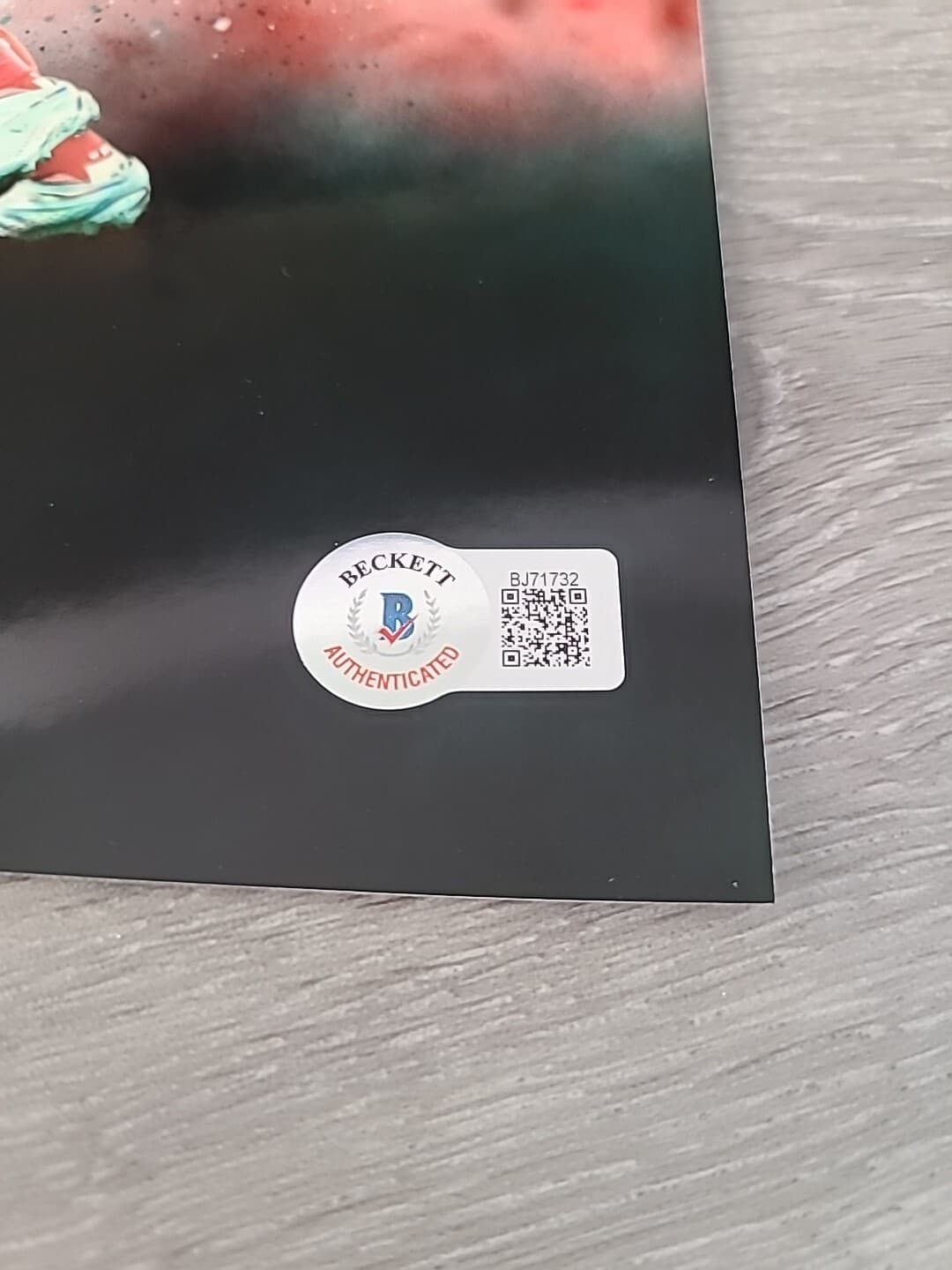 Foto 8x10 Autografiada Por HENRY MARTÍN  del America Beckett COA 2