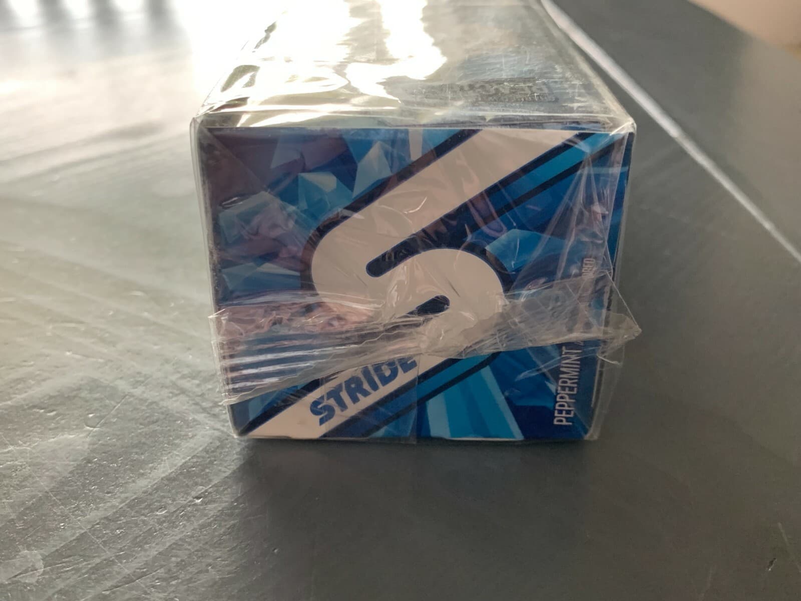 10 PACKS STRIDE PEPPERMINT CRUNCH REACTORS GUM DISCONTINUED COLLECTORS - BB 7/19 4