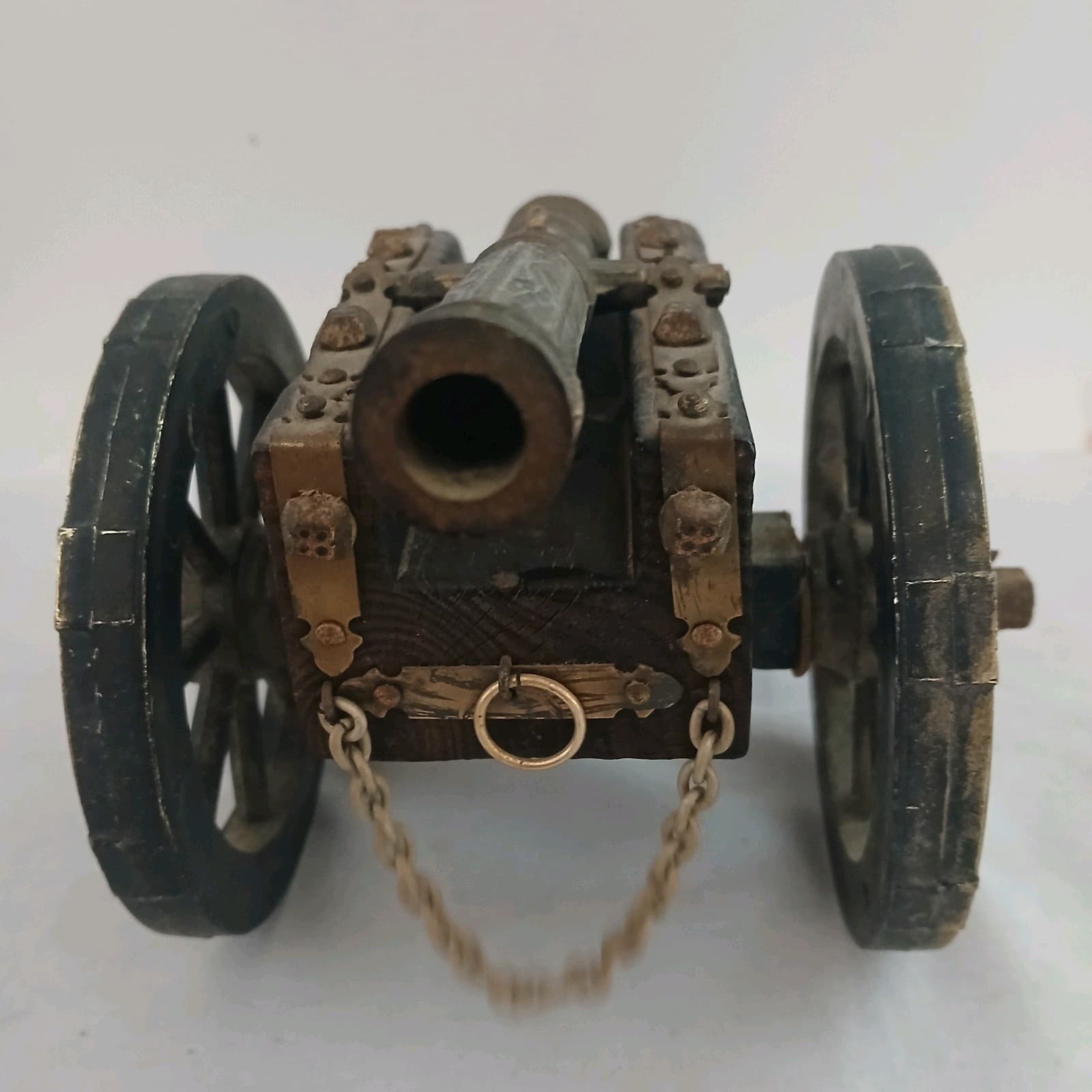 Model of a Spanish Field cannon, circa 18th century Replica Metal Wood Felipe IV 5