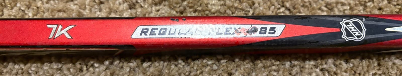 Reebok 7K Composite regular 85 Flex 52 3/4” Senior Hockey Stick Grip Shaft 3