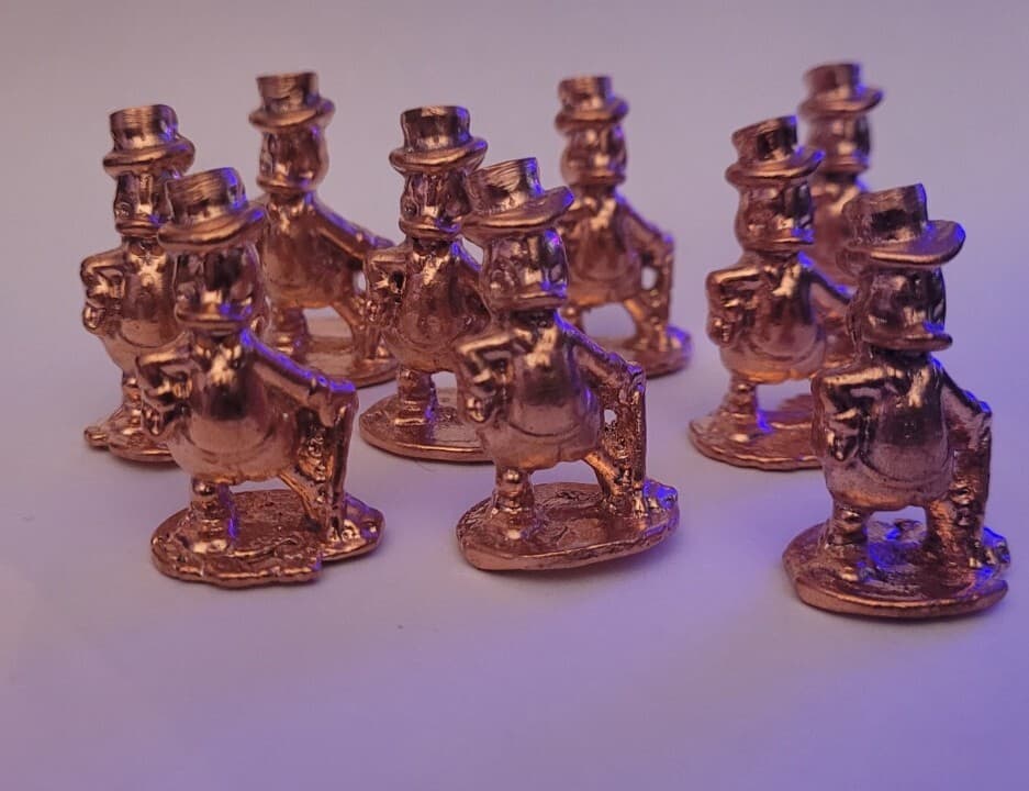 1 PIECE SCROOGE MCDUCK PURE COPPER STATUE 3