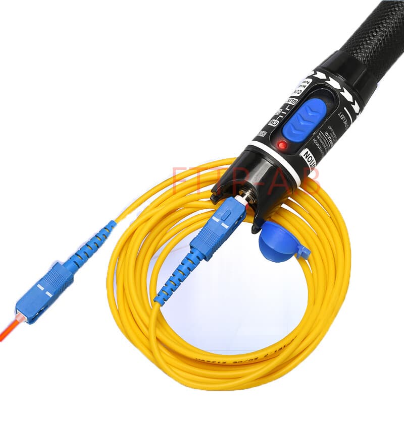 1mW/5KM-VFL Visual Fault Locator FTTH Fiber Optic Cable Breakpoint Testing Pen 2