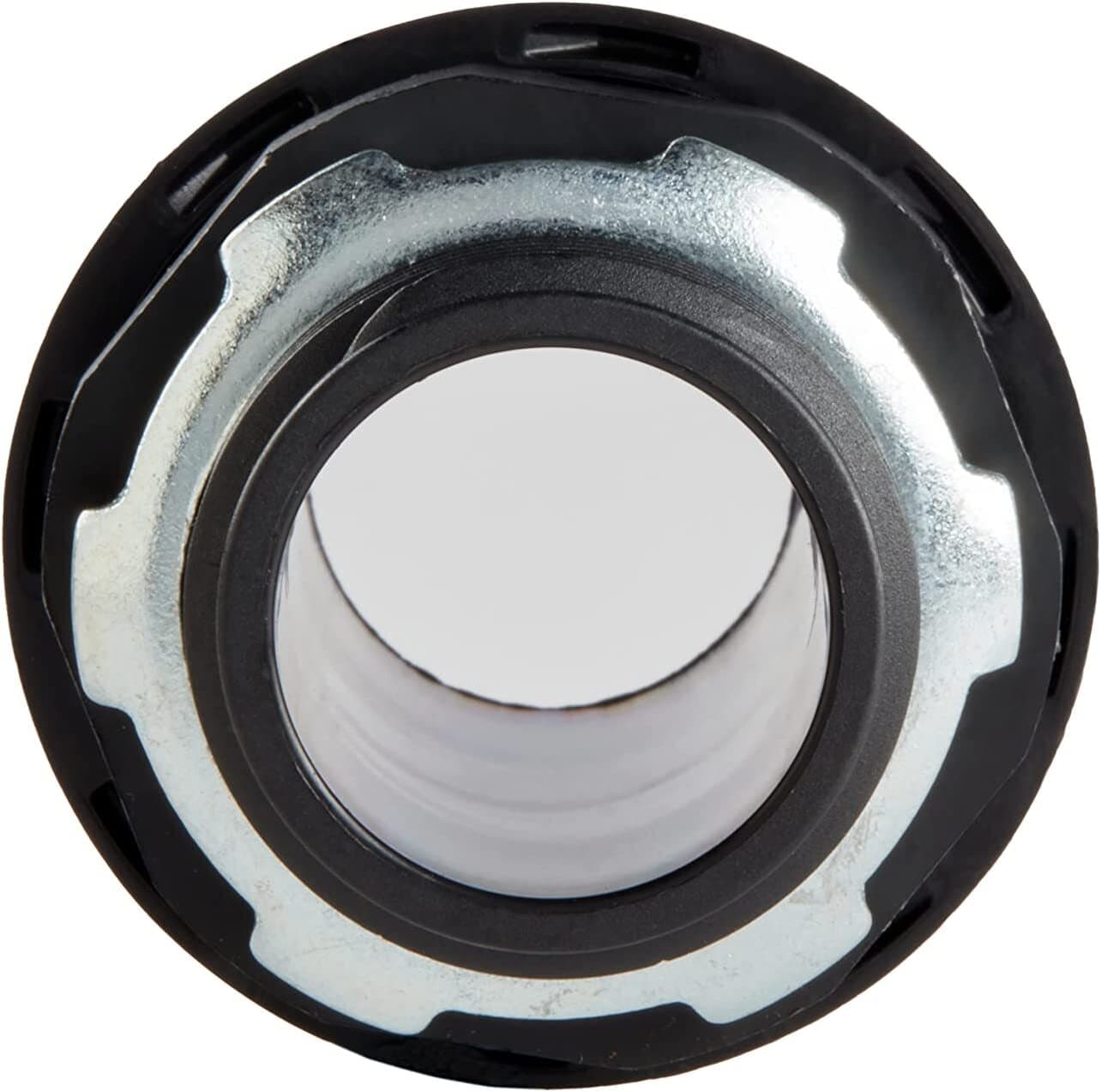 1/2" Black Non-Metallic Liquid Tight Electrical Conduit Straight Fittings 2