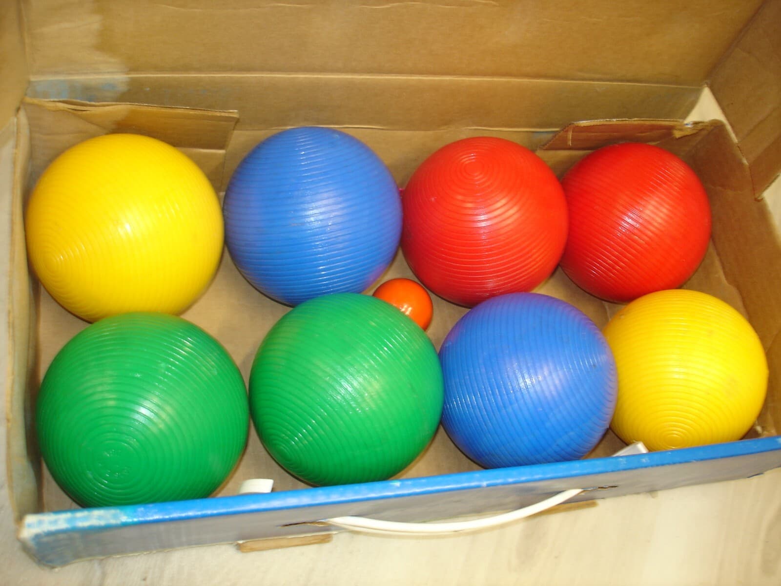 Forster Bocce Ball Lawn Game Set in box used 6