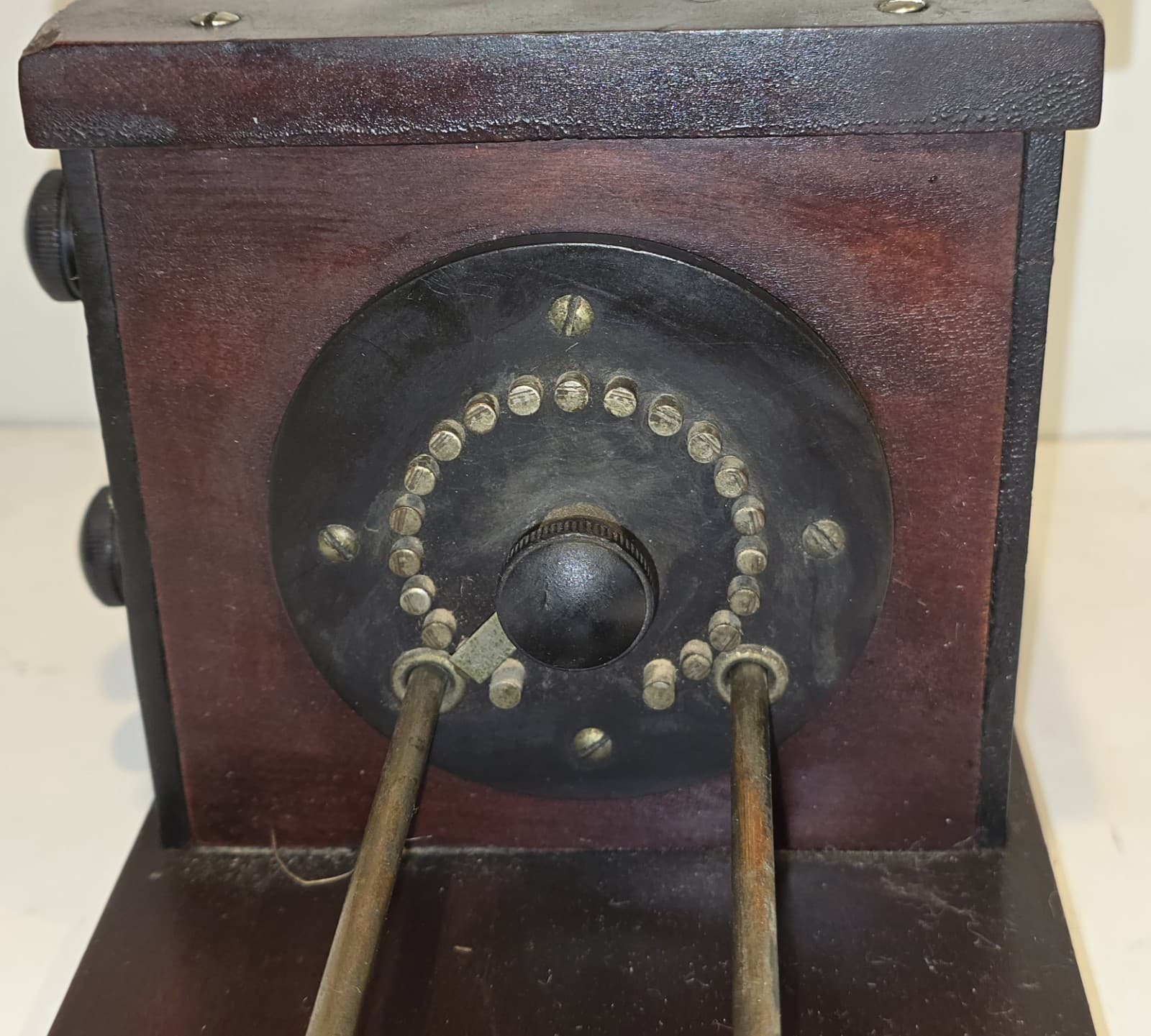 1917 DOUBLEDAY-HILL ELECTRIC NAVY TYPE LOOSE COUPLER RECEIVING TRANSFORMER  4