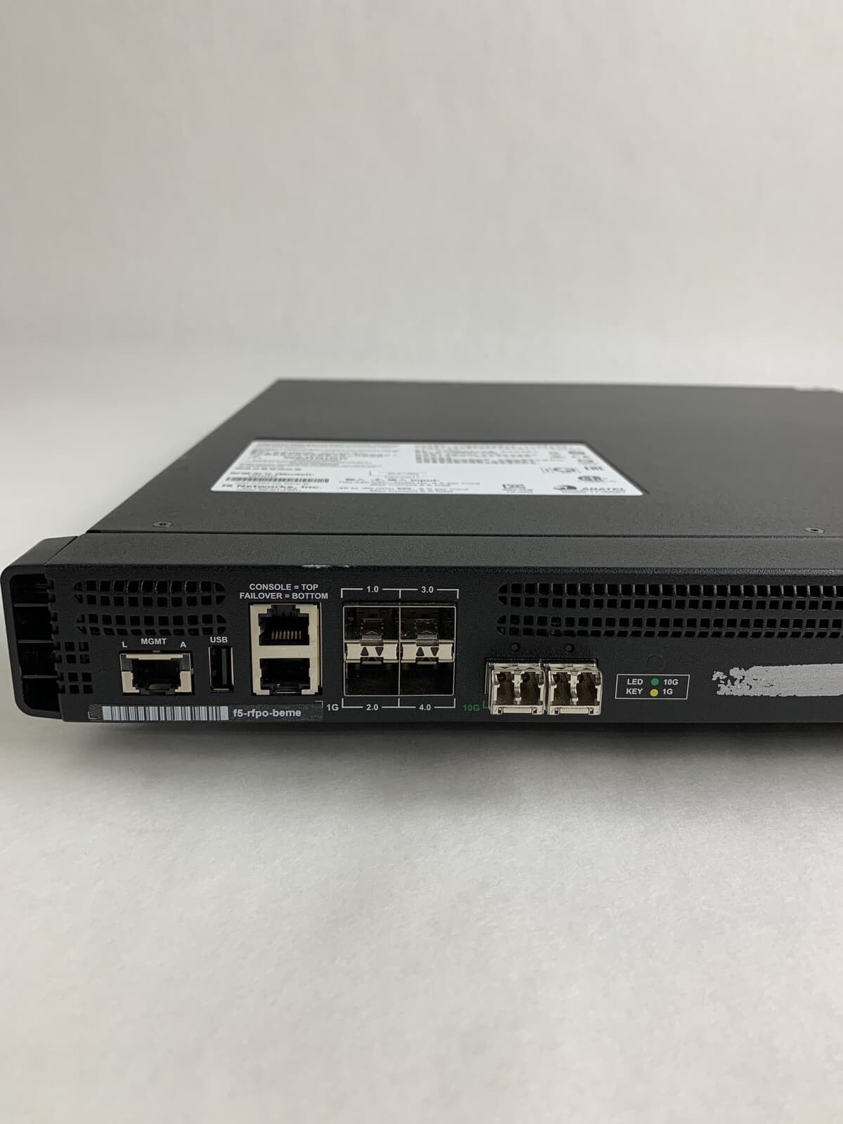 F5 Networks Big-IP i2000 Series i2000 Local Traffic Manager Tested No HDD 3