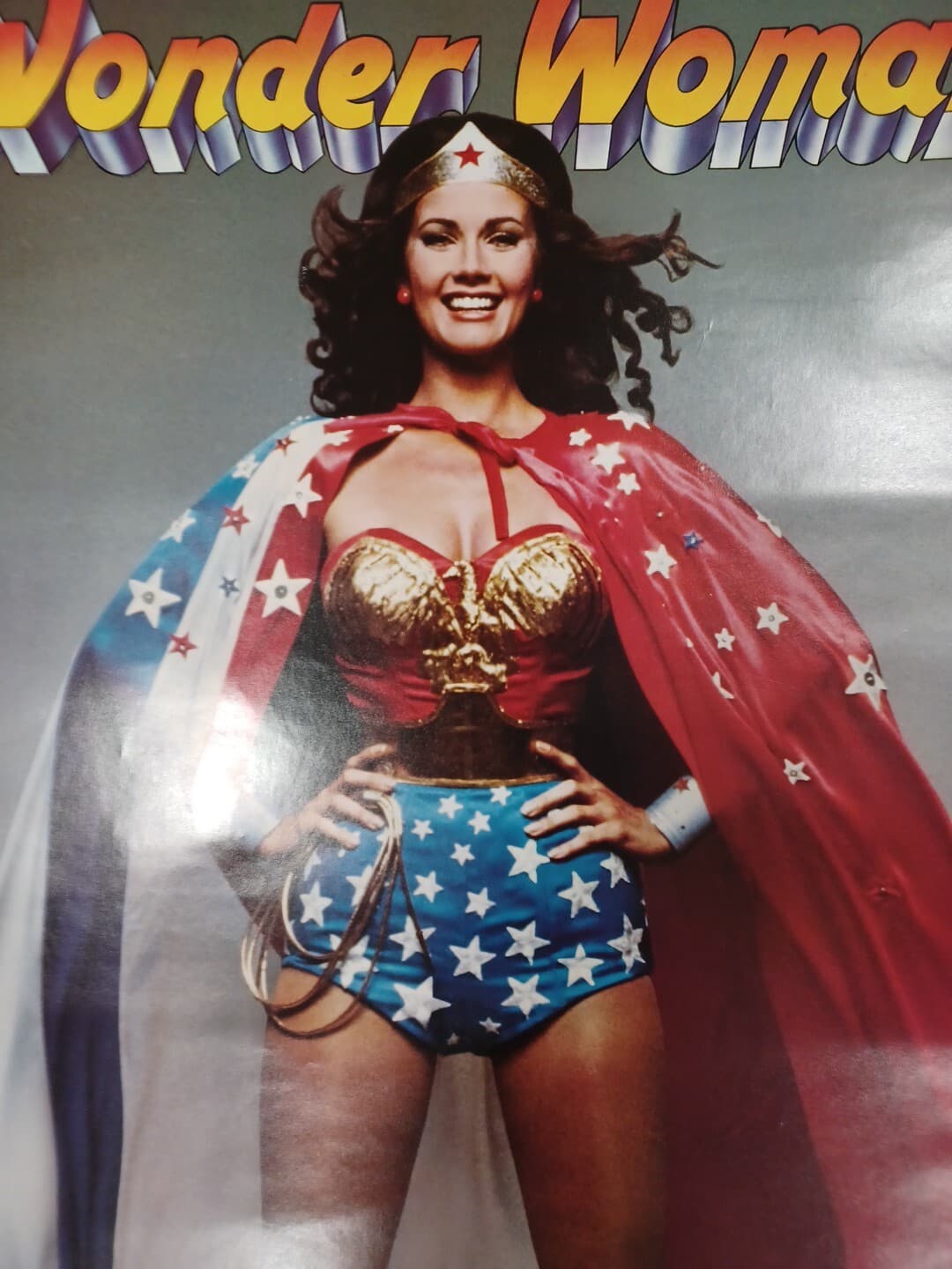 WONDER WOMAN LYNDA CARTER As 1977 Poster 24x35 Rolled Thought Factory 2