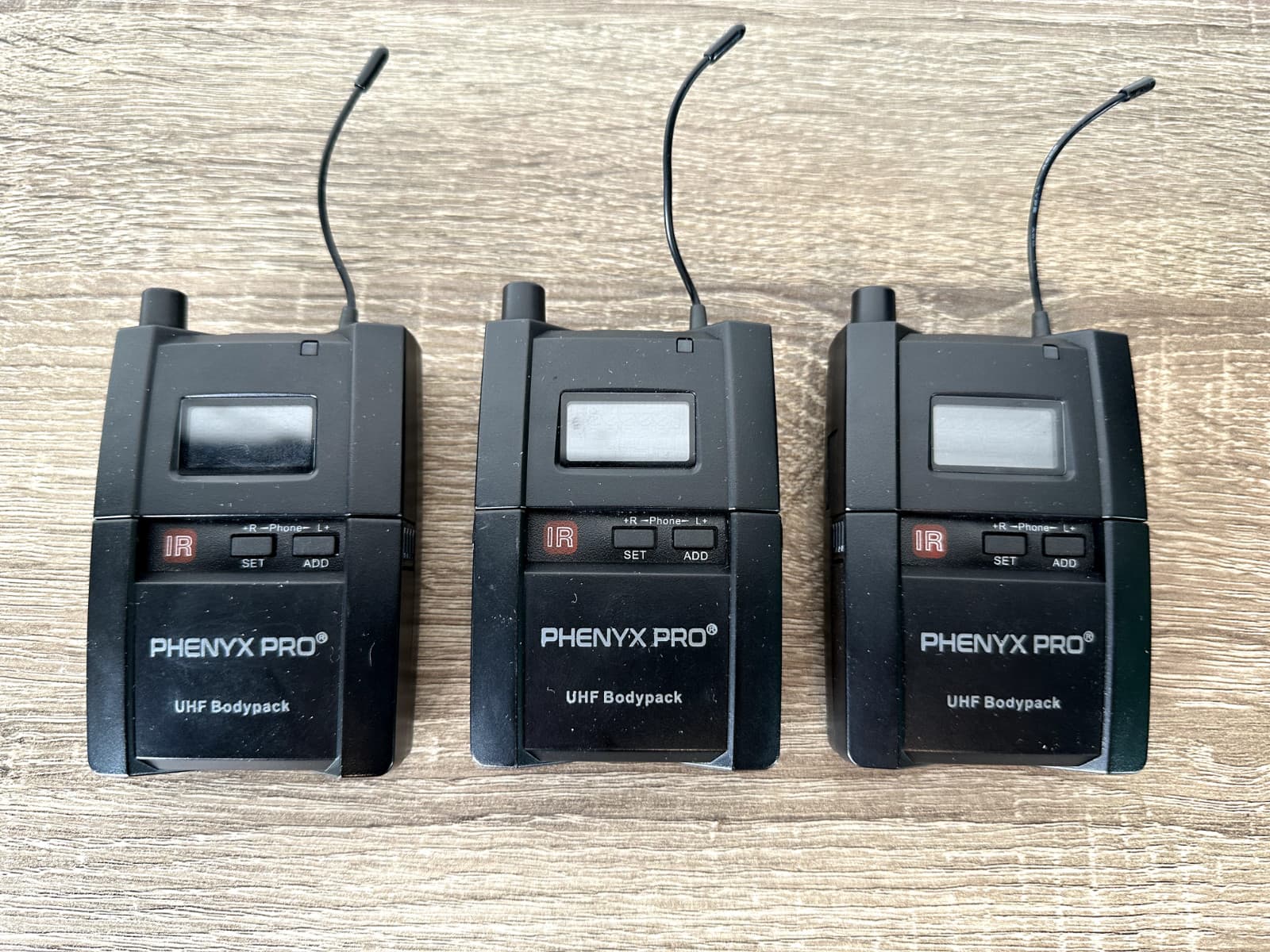 Phenyx Pro PTM-10 Professional UHF Stereo Dual Wireless In Ear Monitor System 4