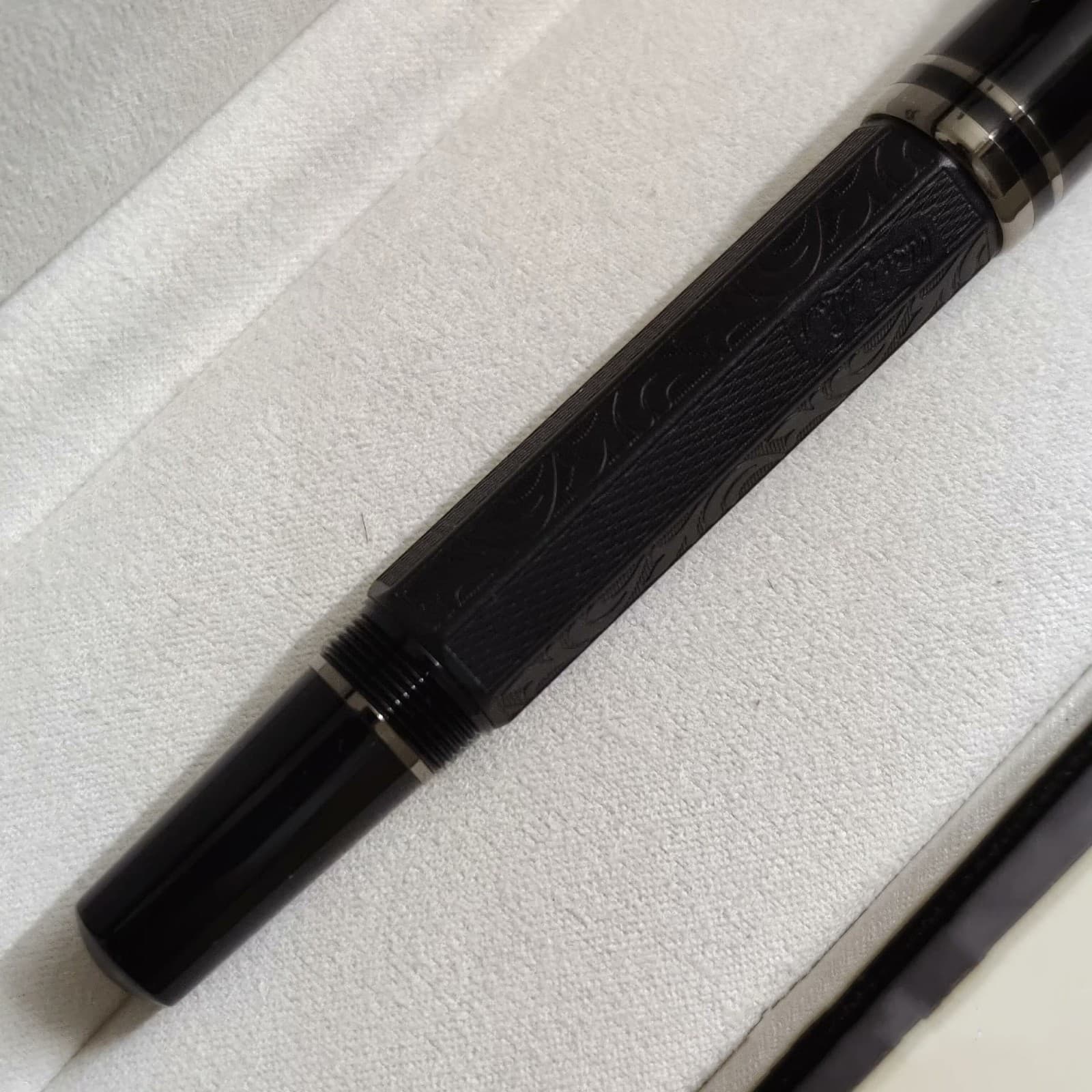 Perfect Proust Piston Inking Series Black Color Fountain Pen 4